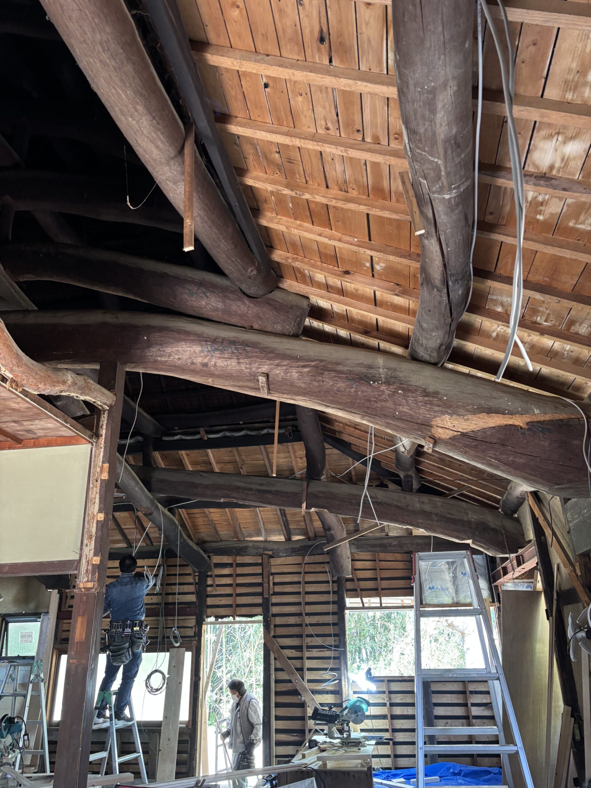 古民家改修〜2期工事　配線編〜